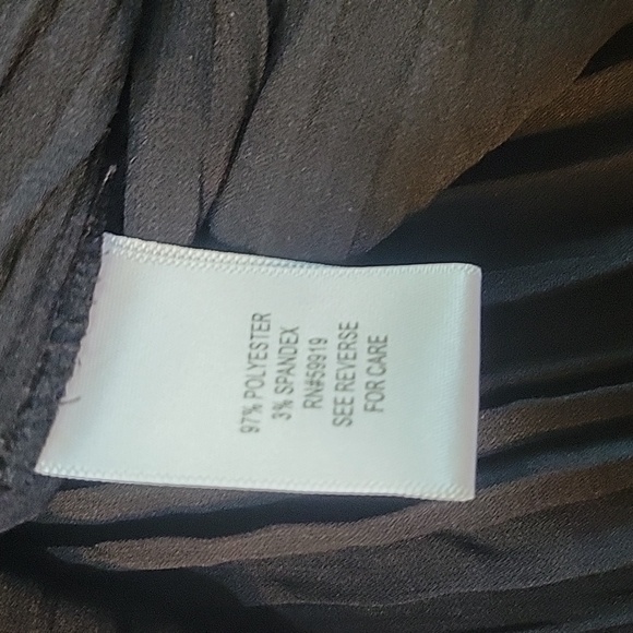 Apt. 9 Woman Black Stretch Shirt, Size 3X - Picture 7 of 8